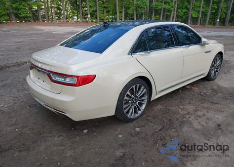 2018 Lincoln Continental Select из США, поврежденный, VIN 1LN6L9SK4J5603702